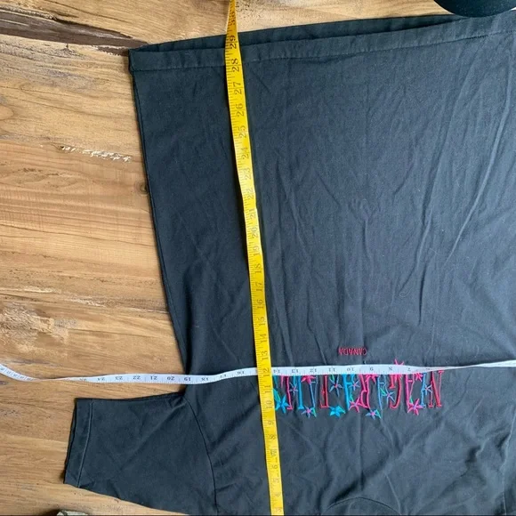 Vintage 90s y2k niagra falls black t-shirt size XL - Picture 4 of 6